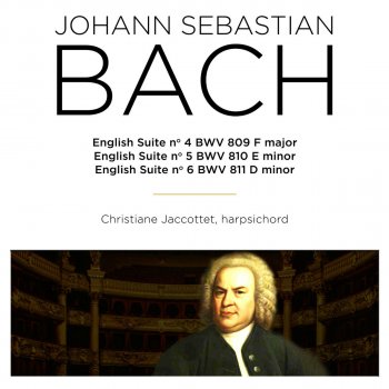 Christiane Jaccottet feat. Johann Sebastian Bach English Suite No. 6 in D Minor, BWV 811: I. Prelude