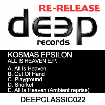 Kosmas Epsilon All Is Heaven (Ambient Reprise)