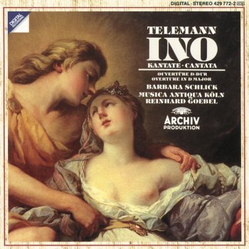 Georg Philipp Telemann, Barbara Schlick, Musica Antiqua Köln & Reinhard Goebel "Ino"-Kantate: 1. Recitativo: "Wohin, wo soll ich hin"