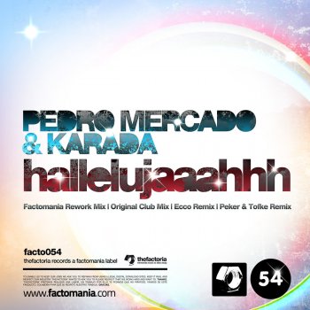 Pedro Mercado feat. Karada Hallelujaaahhh - Factomania Rework Mix