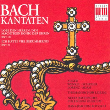 Leipzig Thomaner Choir, New Bach Collegium Musicum Leipzig, Hans-Joachim Rotzsch No. 2, Ich hatte viel Bekümmernis