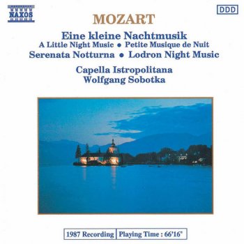 Wolfgang Amadeus Mozart feat. Capella Istropolitana & Wolfgang Sobotka Serenade No. 13 in G Major, K. 525 "Eine kleine Nachtmusik": II. Romanze: Andante