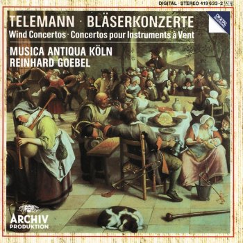 Telemann; Musica Antiqua Köln, Reinhard Goebel Concerto For Recorder, Flute, Strings And Continuo In E Minor: 3. Largo