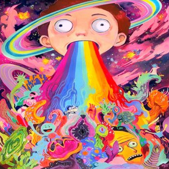 Raz Rick & Morty On Acid