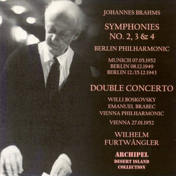 Berliner Philharmoniker feat. Wilhelm Furtwängler Symphony No.3 In F Major Op.90 : I. Allegro Con Brio