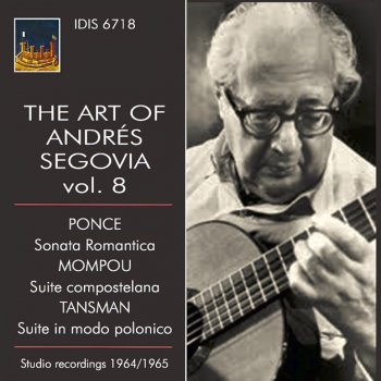 Manuel Ponce feat. Andrés Segovia Sonata Romantica "Hommage à Schubert": II. Andante espressivo