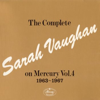 Sarah Vaughan Everyday I Have The Blues