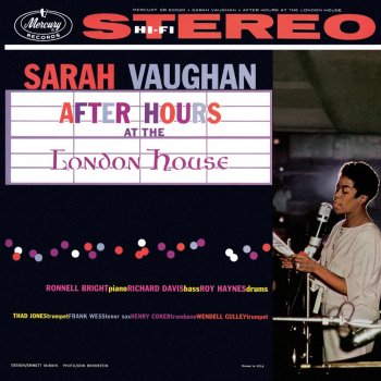 Sarah Vaughan Detour Ahead (Live at the London House, Chicago, 1958)