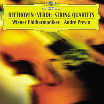 Giuseppe Verdi feat. Wiener Philharmoniker & André Previn String Quartet in E minor - Version for String Orchestra by Arturo Toscanini: 4. Scherzo Fuga (Allegro assai mosso)