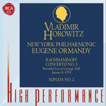 Sergei Rachmaninoff feat. Vladimir Horowitz Piano Sonata No. 2, Op. 36 in B-Flat Minor: II. Non allegro; Lento