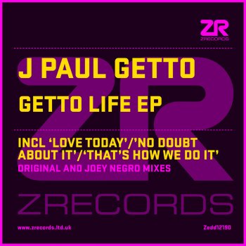 J Paul Getto Love Today (J Paul Getto Bass Ride Mix)