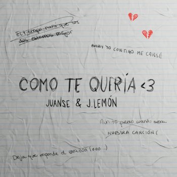 Juanse feat. J. Lemón Como Te Quería