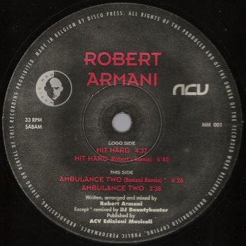 Robert Armani Hit Hard (Robert's remix)