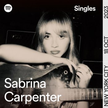 Sabrina Carpenter I Knew You Were Trouble - Spotify Singles