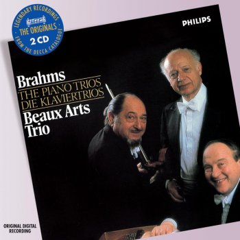 Johannes Brahms feat. Beaux Arts Trio Piano Trio No.1 in B, Op.8: 2. Scherzo (Allegro molto)
