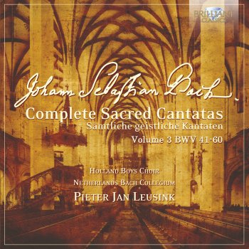 Johann Sebastian Bach, Netherlands Bach Collegium & Pieter Jan Leusink Falsche Welt, dir trau ich nicht, BWV 52: I. Sinfonia