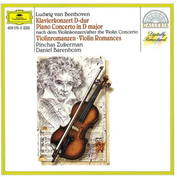 Ludwig van Beethoven feat. Pinchas Zukerman, London Philharmonic Orchestra & Daniel Barenboim Violin Romance No.2 In F Major, Op.50
