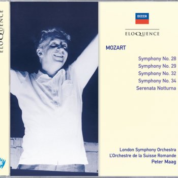 Wolfgang Amadeus Mozart feat. L'Orchestre de la Suisse Romande & Peter Maag Symphony No.28 in C major K. 189K (K200): 1. Allegro spirituoso