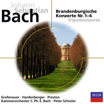 Johann Sebastian Bach, Karl-Heinz Schröter, Manfred Pernutz, Klaus Kirbach, Carl Philipp Emanuel Bach Chamber Orchestra & Peter Schreier Brandenburg Concerto No.3 in G, BWV 1048: 1. (Allegro)