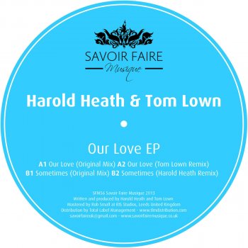 Harold Heath Our Love (Original Mix)