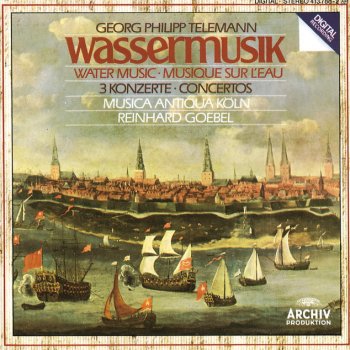 Telemann; Musica Antiqua Köln, Reinhard Goebel Concerto In B Flat For 2 Recorders, 2 Oboes, Violin, 2 Violas, Cello, Double-Bass And Continuo: 1. Andante