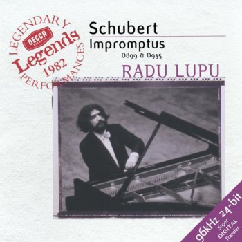 Radu Lupu 4 Impromptus Op. 142, D. 935: No. 1 in F Minor, Allegro moderato