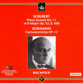 Sviatoslav Richter Piano Sonata No.17 In D Major Op.53, D. 850: III. Scherzo. Allegro Vivace
