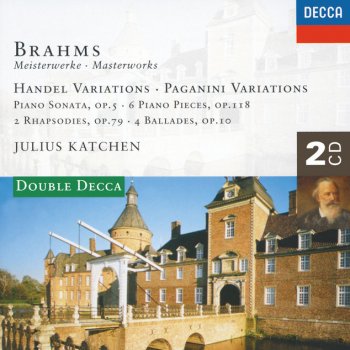 Johannes Brahms feat. Julius Katchen Variations on a Theme by Paganini, Op.35 / Book 1: Variation I