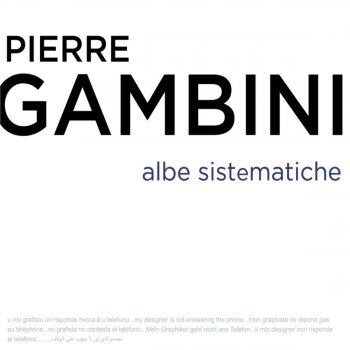 Pierre Gambini Albe sistematiche