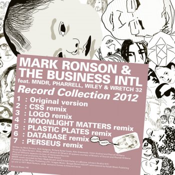 Mark Ronson feat. The Business Intl, MNDR, pharrell, Wiley, Wretch 32 & Moonlight Matters Record Collection 2012 - Moonlight Matters Remix