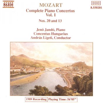 Wolfgang Amadeus Mozart, Jenő Jandó, Concentus Hungaricus & András Ligeti Piano Concerto No. 20 in D Minor, K. 466: II. Romance