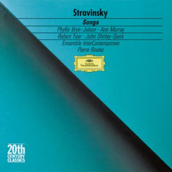 Igor Stravinsky feat. Phyllis Bryn-Julson, Ensemble Intercontemporain & Pierre Boulez Three Songs (Recollections Of My Childhood): Sorochenka (The Magpie)