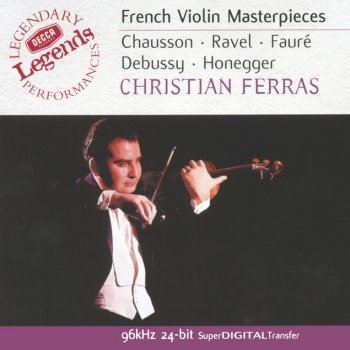 Ernest Chausson, Christian Ferras, Orchestre Nationale De Belgique & Georges Sebastian Poème, Op.25