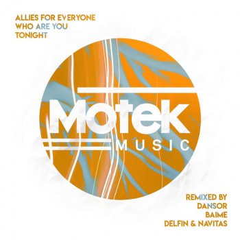 Allies for Everyone Who Are You Tonight (Delfin & Navitas Remix)