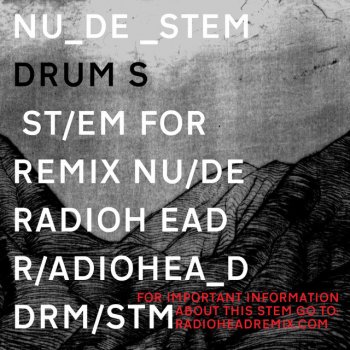 Radiohead Nude - Drum Stem