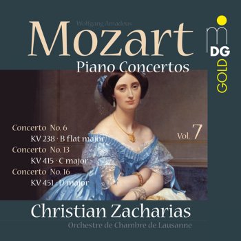 Wolfgang Amadeus Mozart feat. Christian Zacharias & Orchestre de Chambre de Lausanne Piano Concerto No. 6 in B-flat Major, K. 238: II. Andante un poco adagio