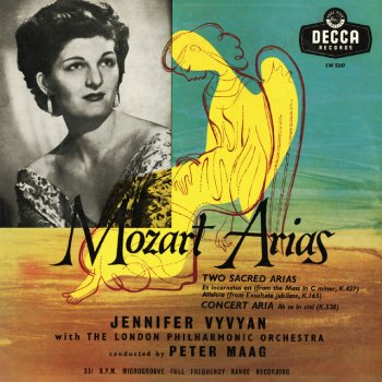 Wolfgang Amadeus Mozart feat. Jennifer Vyvyan, London Philharmonic Orchestra & Peter Maag Ah se in ciel, benigne stelle, K. 538