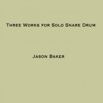 Jason Baker Four Southern Sketches: IV.