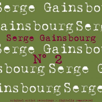 Serge Gainsbourg L'anthracite