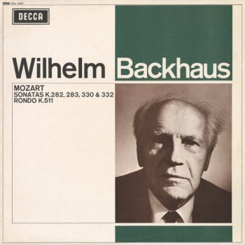 Wolfgang Amadeus Mozart feat. Wilhelm Backhaus Piano Sonata No. 5 in G Major, K. 283: 3. Presto