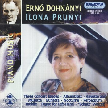 Ilona Prunyi Three Concert Etudes, Op. 28: No. 6 in F Minor (Capriccio)