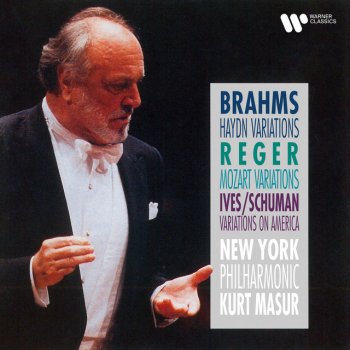 Max Reger feat. Kurt Masur & New York Philharmonic Reger: Variations and Fugue on a Theme by Mozart, Op. 132: Andante grazioso