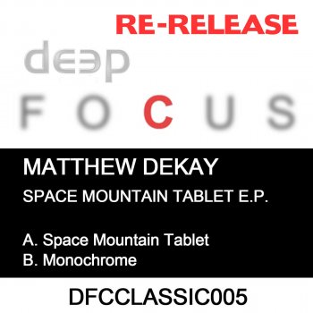 Matthew Dekay Space Mountain Tablet