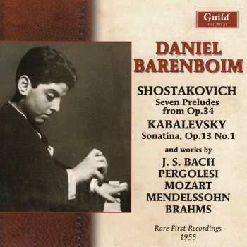 Traditional - arr. Plunkett / Lutz feat. Daniel Barenboim Seven Preludes from Op.34 - Prelude No.12