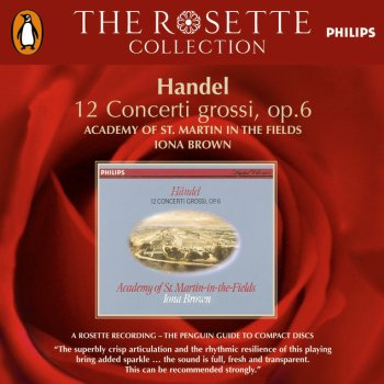 George Frideric Handel, Iona Brown & Academy of St. Martin in the Fields Concerto grosso in D, Op.6, No.5: 6. Menuet (un poco larghetto)