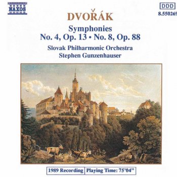 Antonín Dvořák, Slovak Philharmonic & Stephen Gunzenhauser Symphony No. 4 in D Minor, Op. 13, B. 41: II. Andante sostenuto e molto cantabile