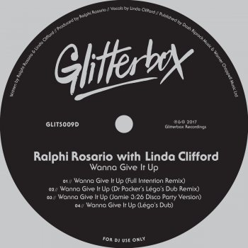 Ralphi Rosario feat. Linda Clifford Wanna Give It Up (Full Intention Remix)