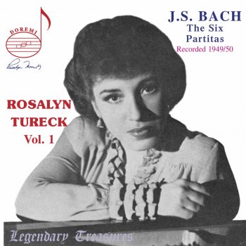 Rosalyn Tureck Keyboard Partita No. 5 in G Major, BWV 829: V. Tempo di minuetto