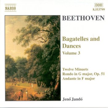 Ludwig van Beethoven feat. Jenő Jandó 12 Minuets, WoO 7 (version for piano): VIII. Minuet in B-Flat Major