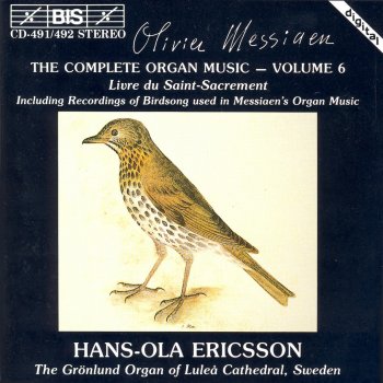 Olivier Messiaen Birdsong Used In Messiaen's Organ Music: European Birds: Parus Major (Great Tit)
